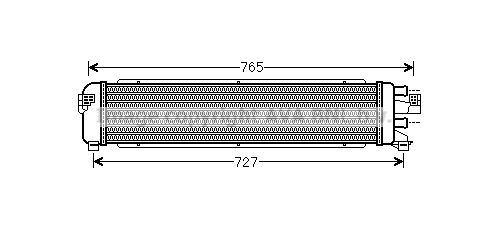 AVA QUALITY COOLING Радиатор, охлаждение двигателя MS2485